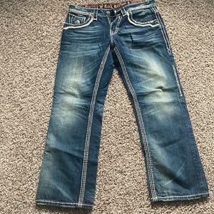 Rock Revival Jeans men size 32 in excellent condition